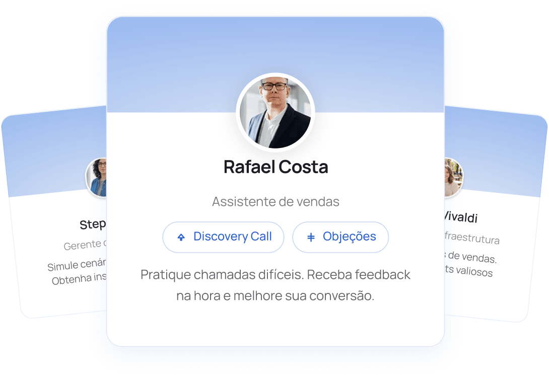 Treinamento de vendas com IA